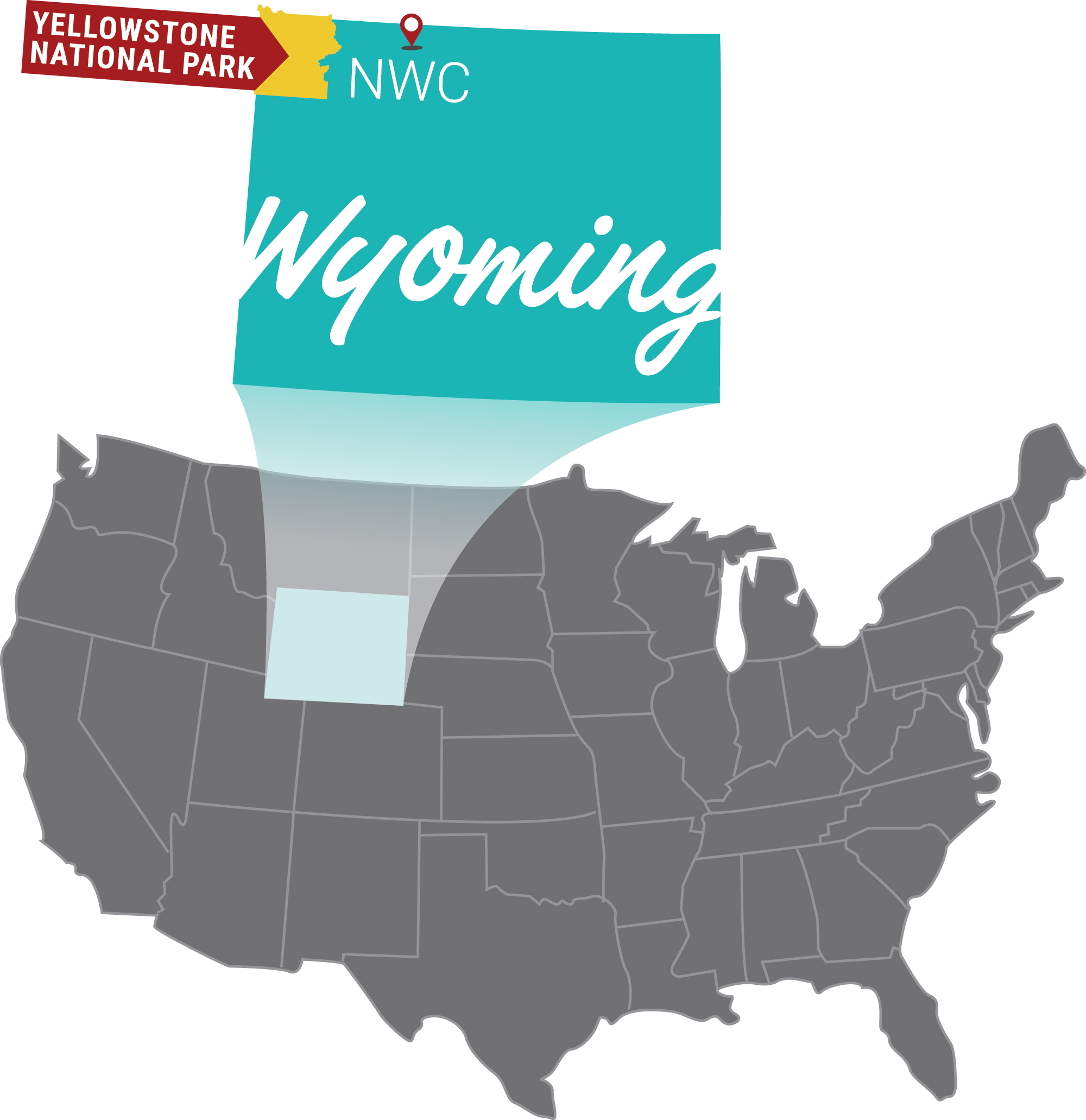 NWC - USA - Wyoming Map
