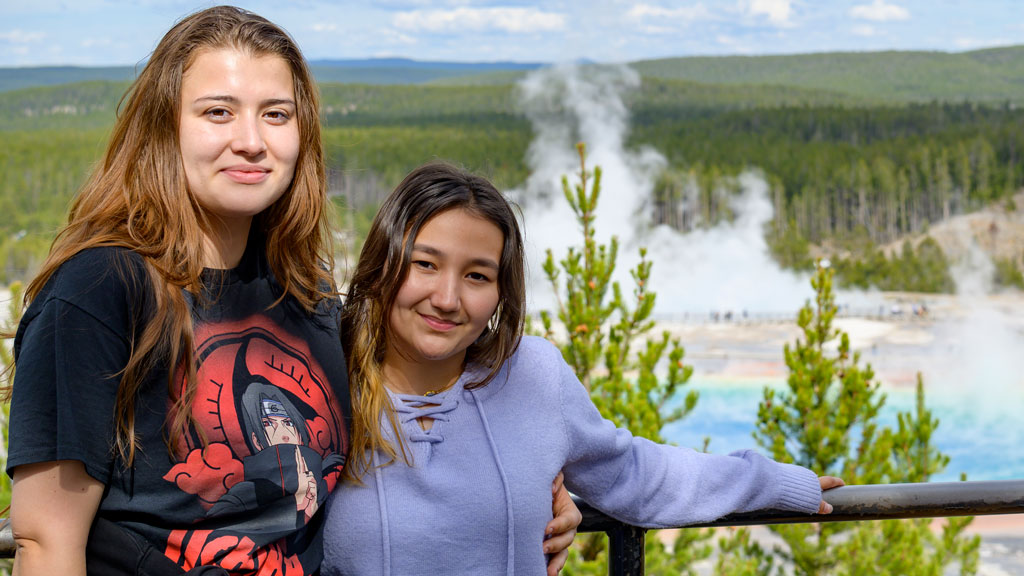 NWC Students at Yellowstone Park