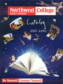 Graphic of 2003-04 NWC College Catalog Cover