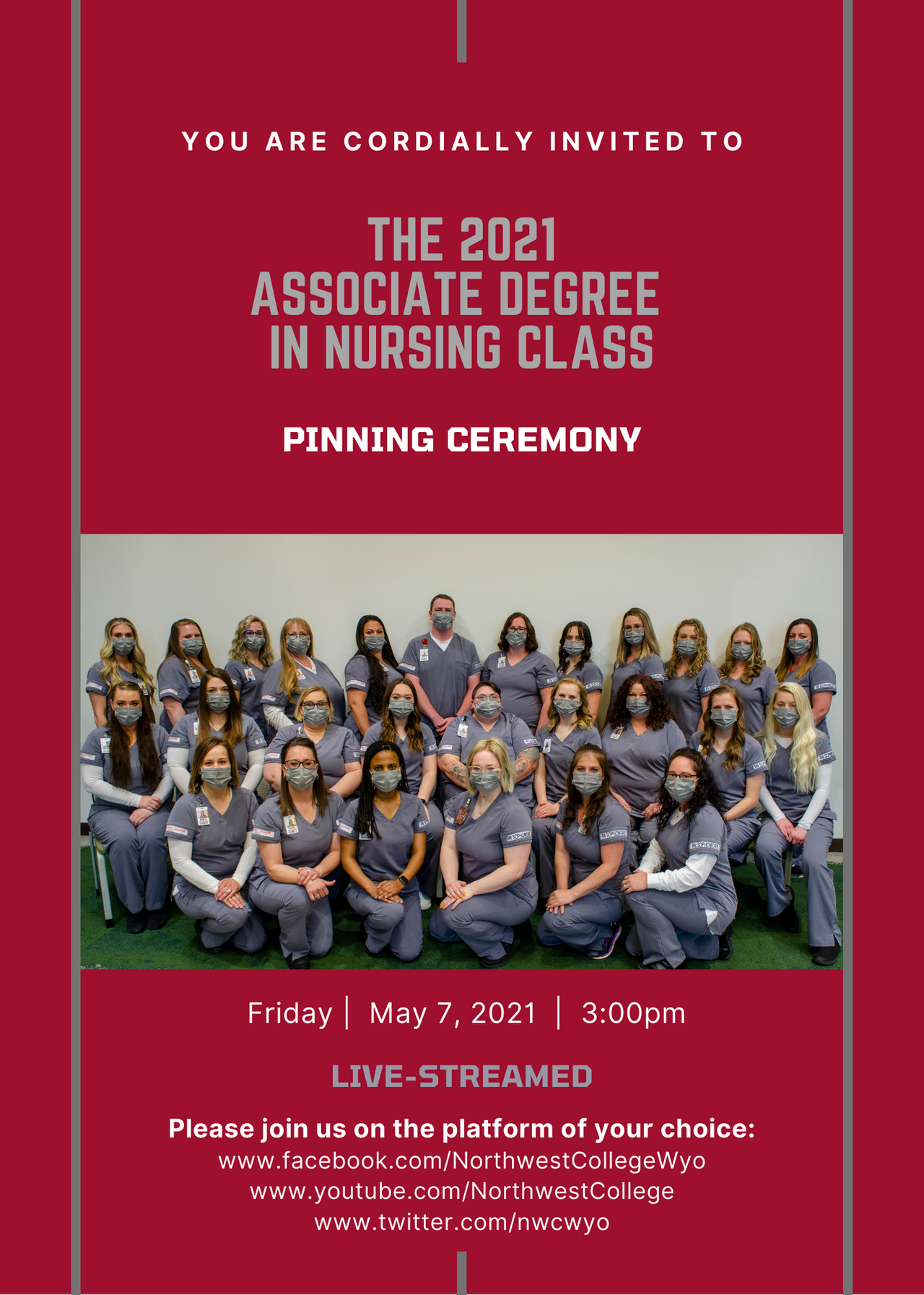 Associate Degree in Nursing Pinning Ceremony image
