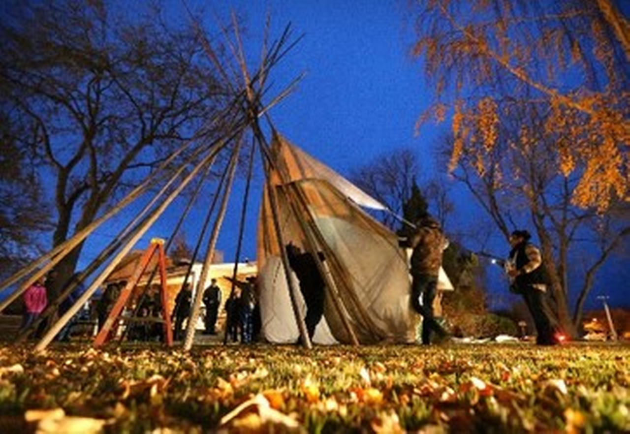 3rd Annual Tipi-Raising and Smudging Ceremony image