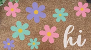 dyi door mat