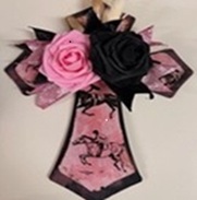 wooden cross decoration