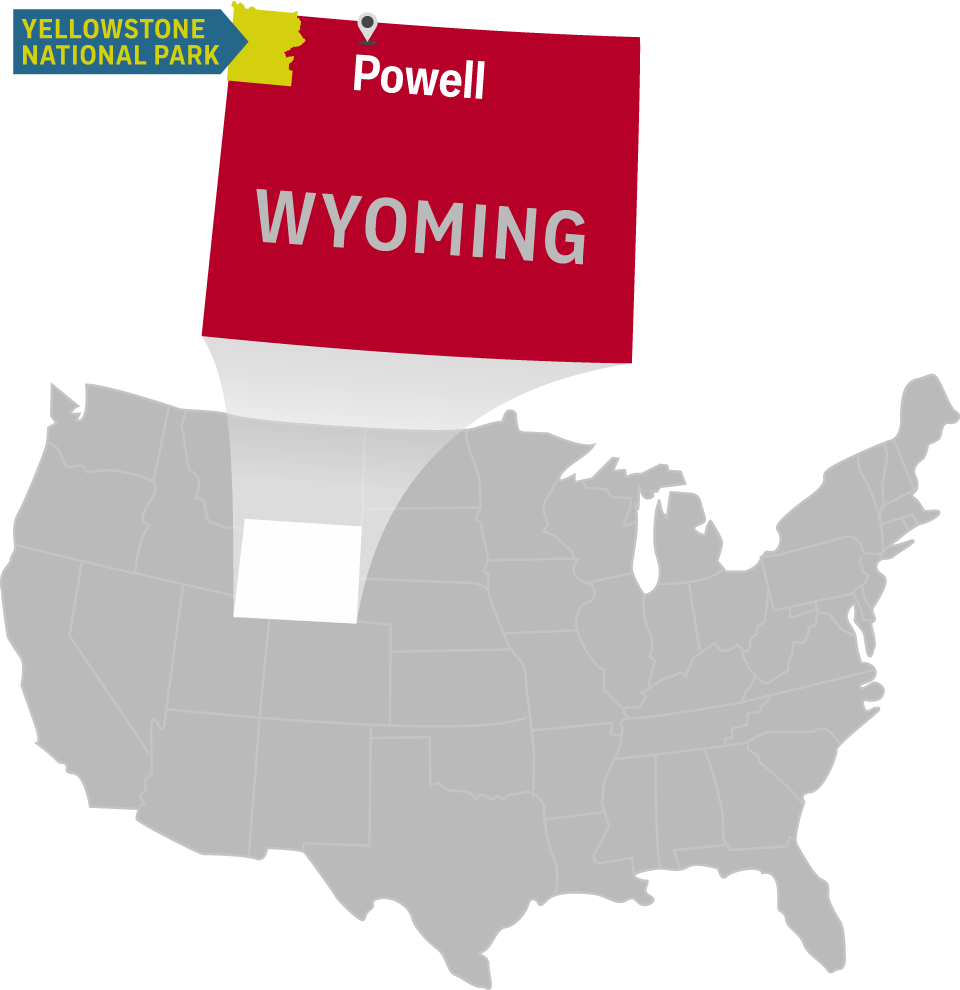 USA-WY-Map